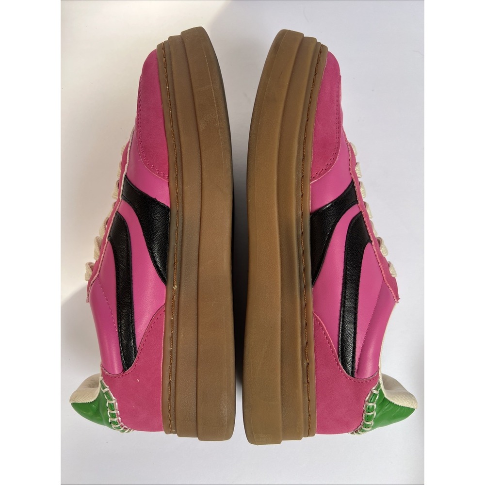 Project Cloud Memory Foam Womens Sneakers Pink Green Black Size 7 EU 37.5 - Picture 10 of 16